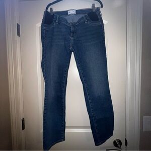 Gap Maternity inset panel vintage slim jeans Size 31